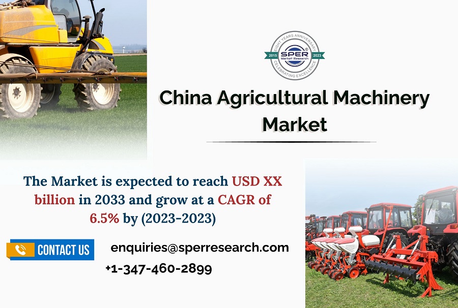 China Agricultural Machinery Market Growth, Share, Emerging Trends, CAGR Status, Revenue, Key Manufacturers and Future Opportunities by 2033: SPER Market Research