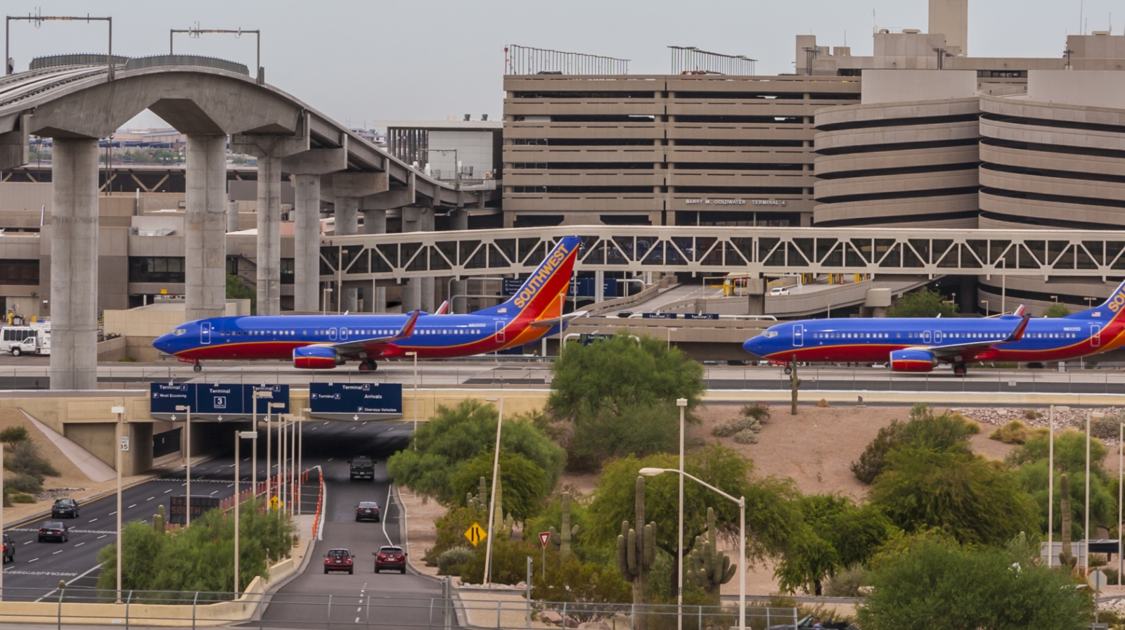 Which Terminal is Southwest at PHX